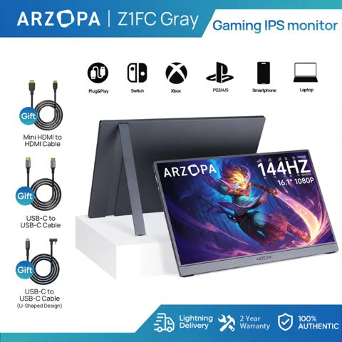 Arzopa Z1FC 16.1" 144Hz Monitor